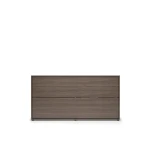 Frontale Ansicht des geschlossenen horizontalen Schrankbetts Bed Concept BC-06 (90x200 cm) im Dekor Eiche Dunin, das wie eine elegante Kommode wirkt.