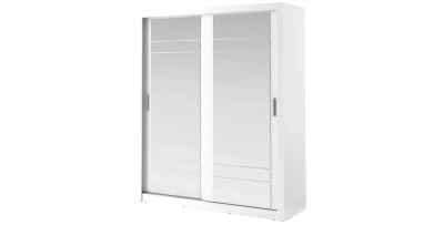 Schwebetürenschrank ARTI 8 (203 cm) – 2 Vollspiegel-Fronten (LENART)