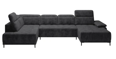 Wohnlandschaft FOCUS XL  Mit Relaxfunktion Und Sitztiefenverstellung Elektrisch Sofa Wohnlandchaft