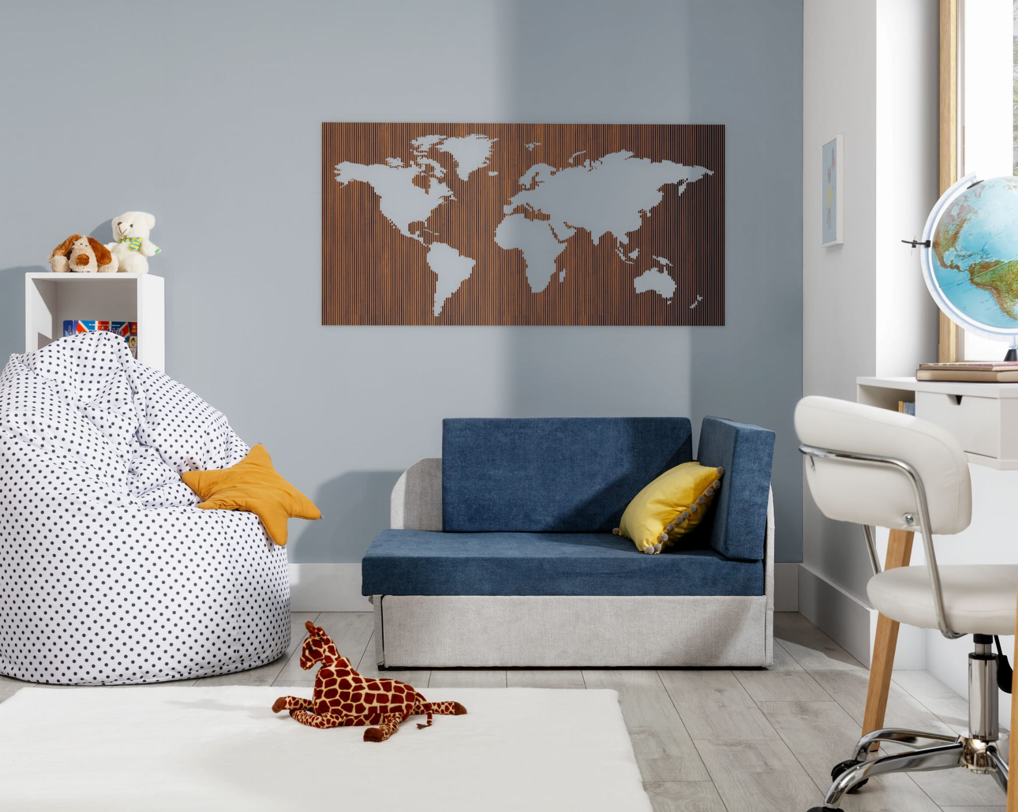 Wie wählt man ein Sofa für das Kinderzimmer?