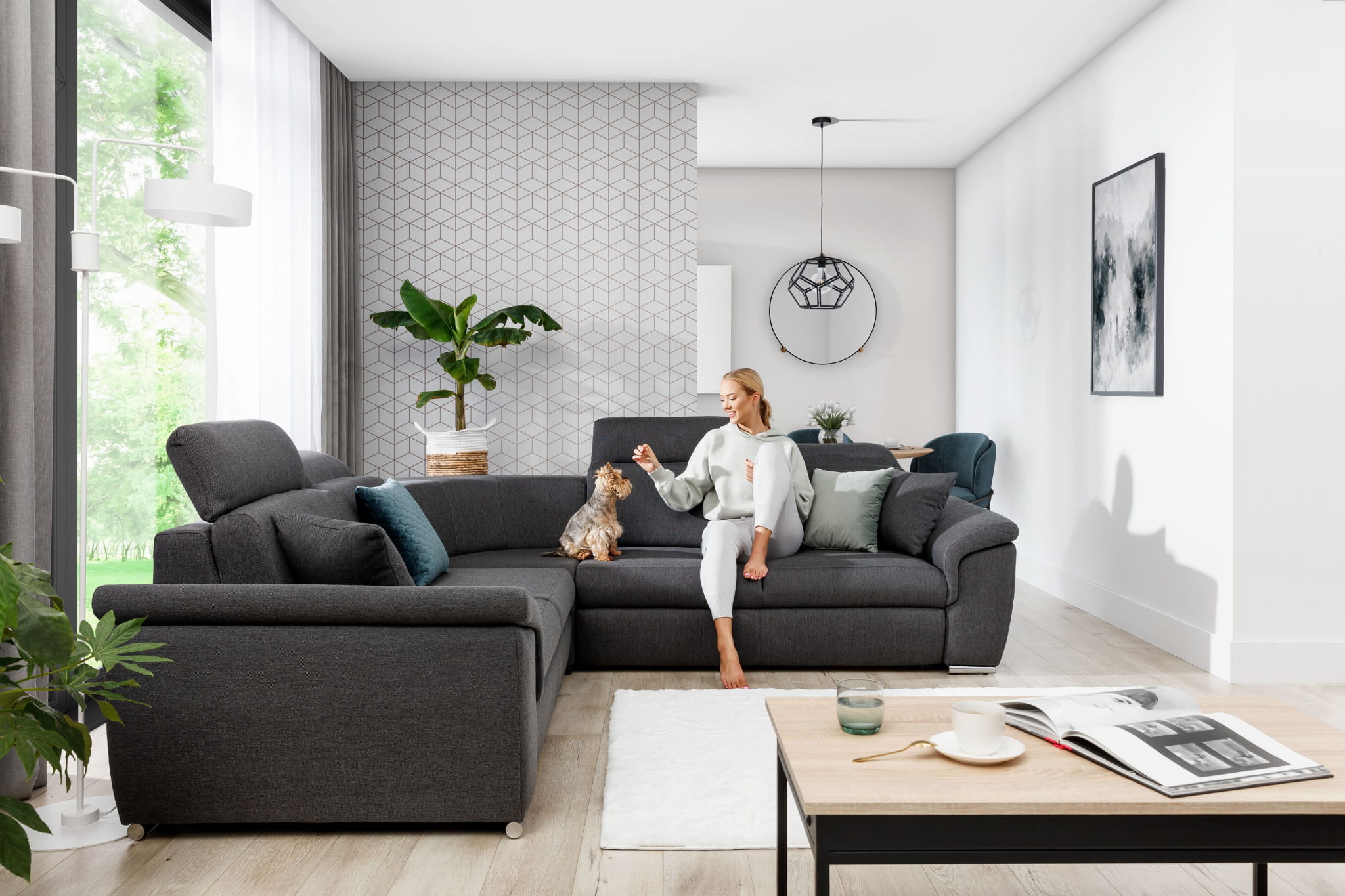 Welches Ecksofa für kleinere Innenräume wählen?