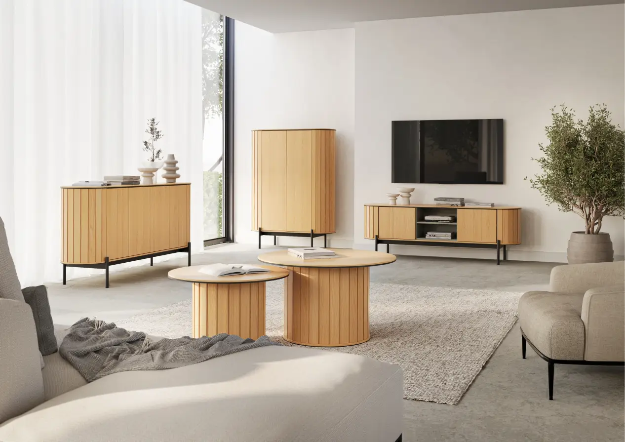 Rillenoptik & 3D-Fronten: Warum geriffelte Möbel der größte Interior-Trend 2026 sind